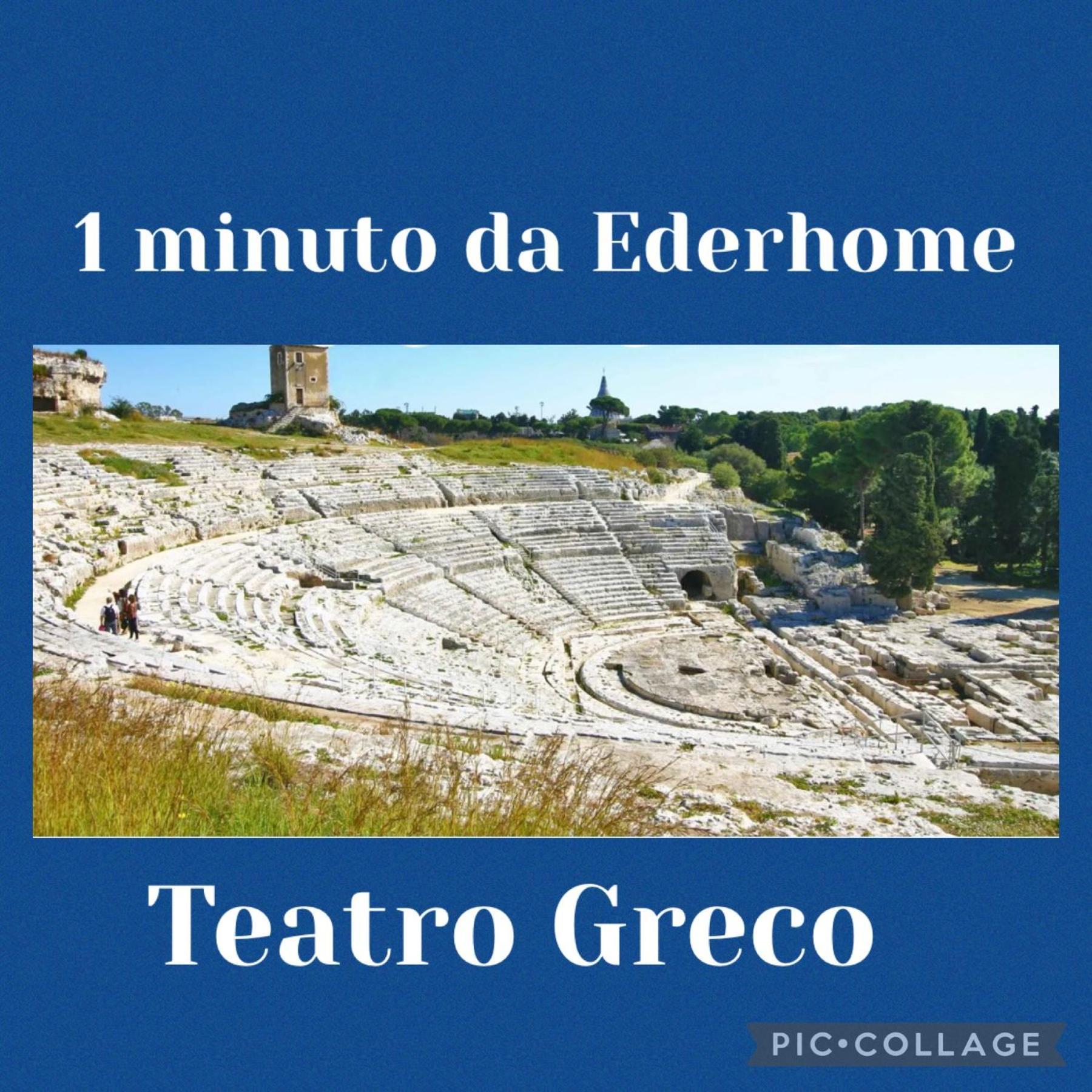 -Eder Home - -Quartiere antica polis greca- Syracuse Exterior foto